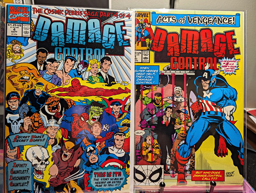 Marvel damage control - damage, &